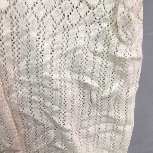 Fionini International Plus Long Sleeve Cream Knit Cardigan Size 22/24 Womens - Picture 3 of 12